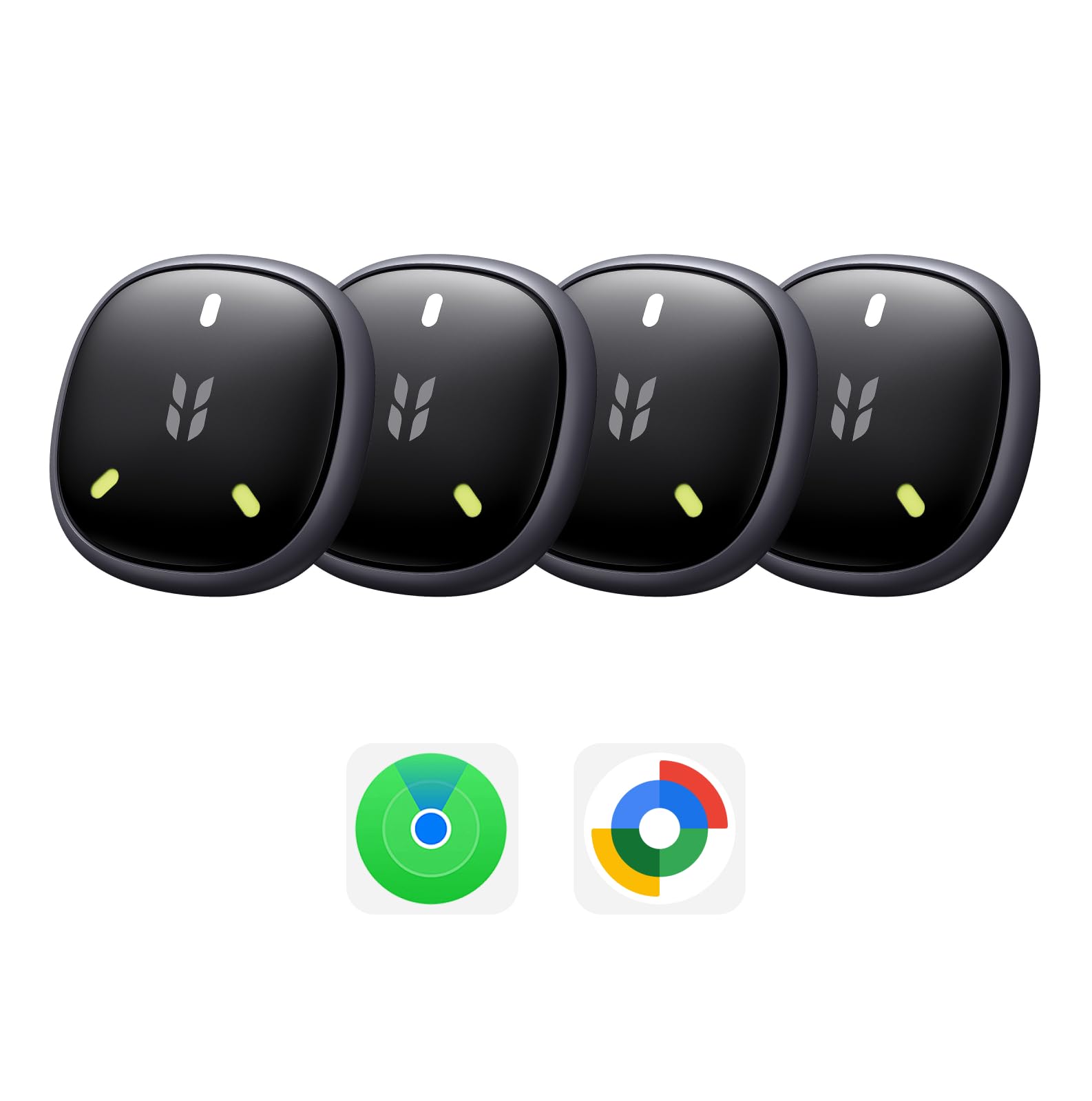 UGREEN FineTrack Mini Duo 2 Tracker kompatibel mit iOS & Android, 4 Pack