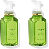 Bath and Body Works Eucalyptus Mint, Gentle Foaming Hand Soap, 8.75 Ounce (2-Pack)
