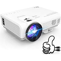 DR. J Professional 4500L Mini Projector Full HD 1080P Supported Portable Video Projector, Compatible With TV Stick, HDMI…