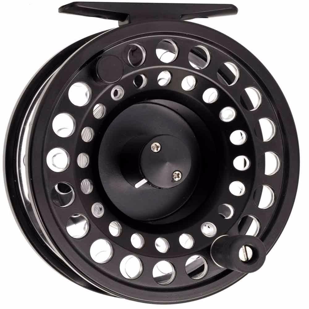 Snowbee ONYX #5/7 3 Spools Die-cast Cassette Fly Reel - Black, One Size