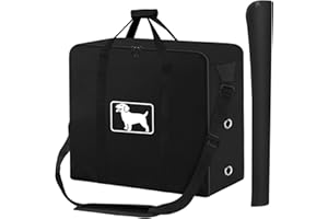 Dog Playpen Storage Bag, Fits 40" H 8 Panels and 9 Stakes,Dog Fence Travel Bag for Foldable Exercise Pet Playpen, with Should