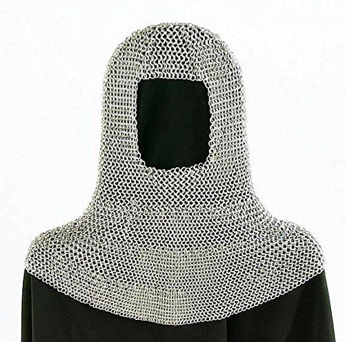 Zinc Plated Chain Mail Coif