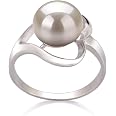 thumbnail image 2 of Sadie White 9-10mm AA Quality Freshwater 925 Sterling Silver Cultured Sadie White 9-10mm AA Quality Freshwater 925 Sterling Silver 2 of 11