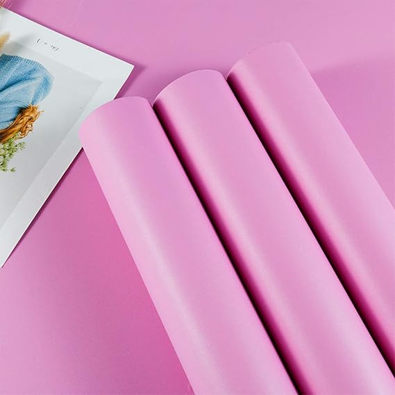 Amazon.com: 16"x118" Pink Contact Paper Self-Adhesive Wallpaper Peel