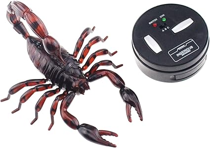 Amazon Com Tipmant High Simulation Rc Scorpion Remote Control Animal Vehicle Car Electric Scary Trick Toy Halloween Kids Gift Toys Games