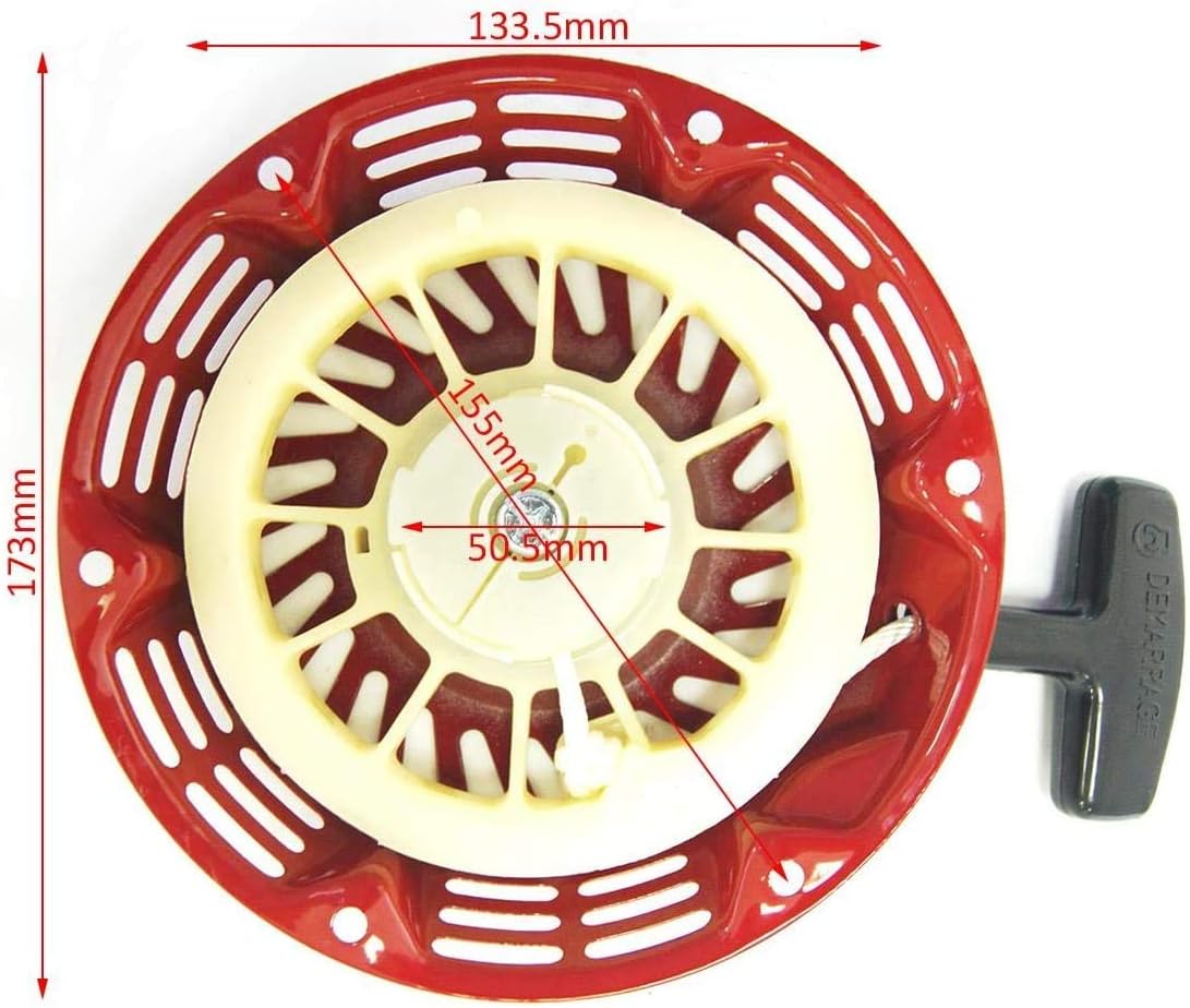 Recoil Starter Pull Rope Starting Handle Fits Honda Petrol Engines Water Pumps GX120 GX160 GX200 - Image 5
