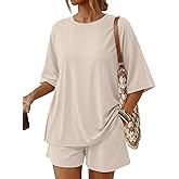 Trendy Queen 2 Piece Summer Set Oversized Top & Loose Fit Shorts with Pockets
