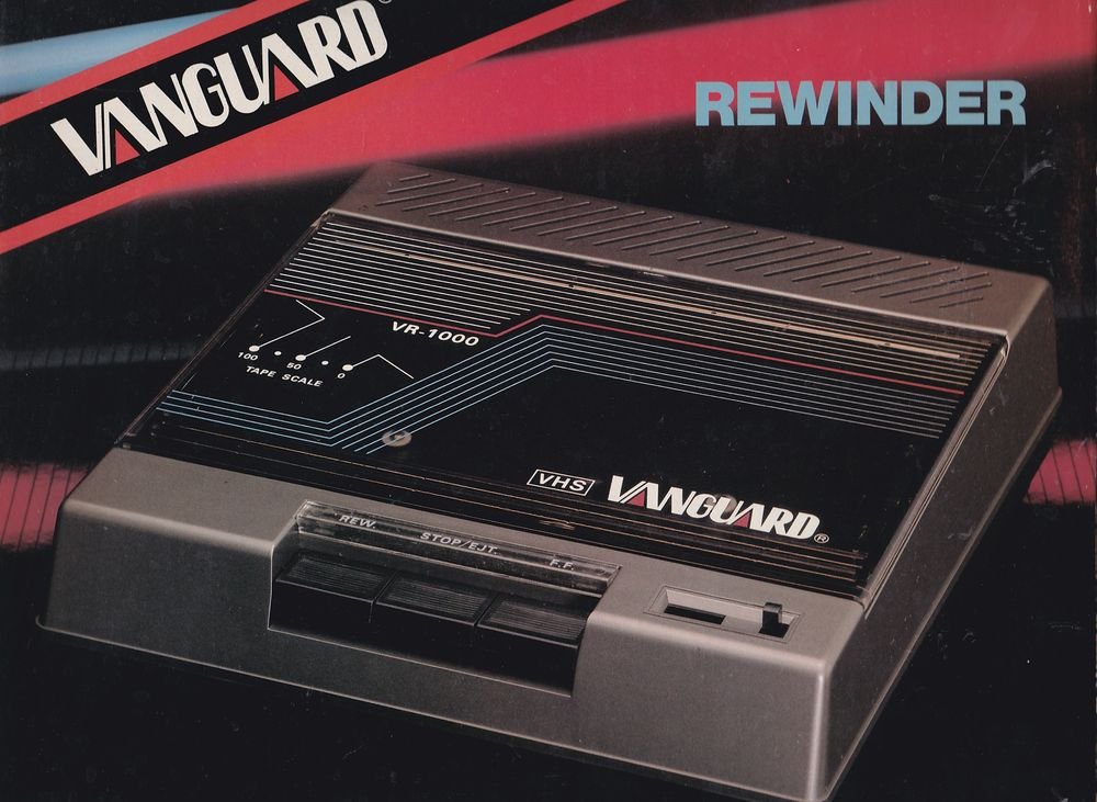 Vanguard VR-1000 VHS Video Tape Rewinder