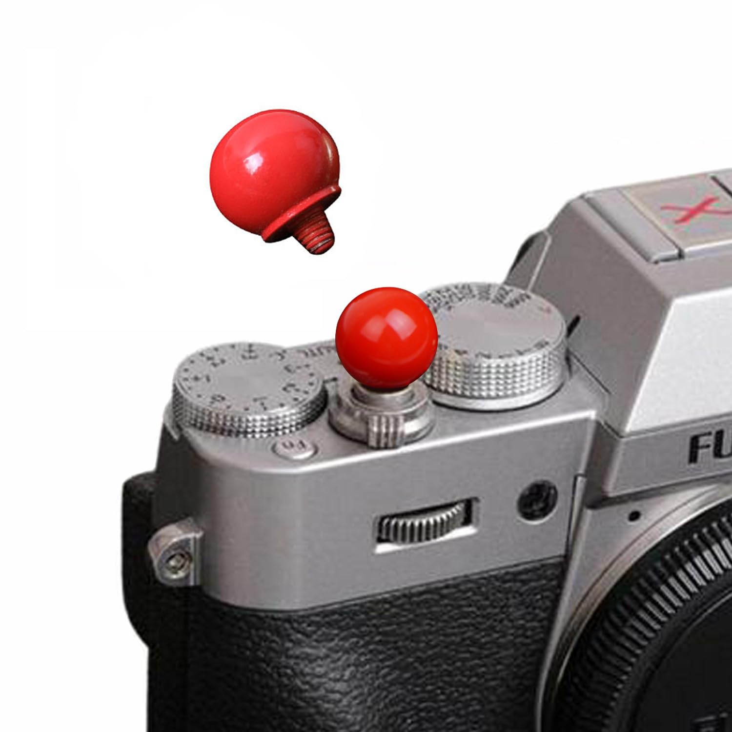 Camera Shutter Button, Shutter Release Button, Ball Camera Button, Creative Metal Shutter Button, For X-T4 X-T30 X-T20 X-T3 X-T2 X-PRO3 X-PRO2 X100S X100T X100F X30 X-E3