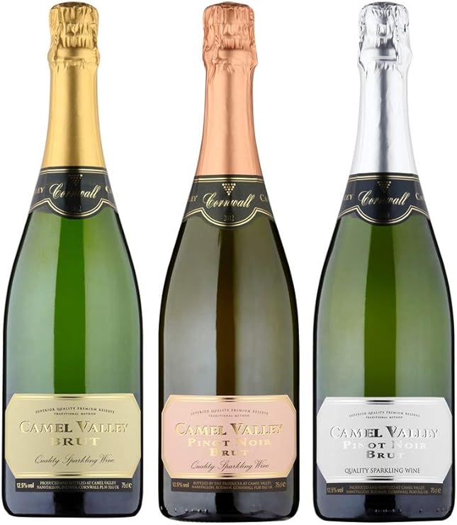 Camel Valley Sparkling Wine Trio (3 x 75cl) Amazon.co.uk Grocery