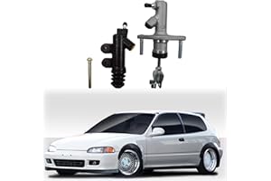 SEBLAFF Clutch Master and Slave Cylinder Kit Replacement for Civic 1992-2000