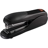 MAX USA Corp. MAX HD-50DF Flat Clinch Mat Black Standard Stapler (Special Edition)