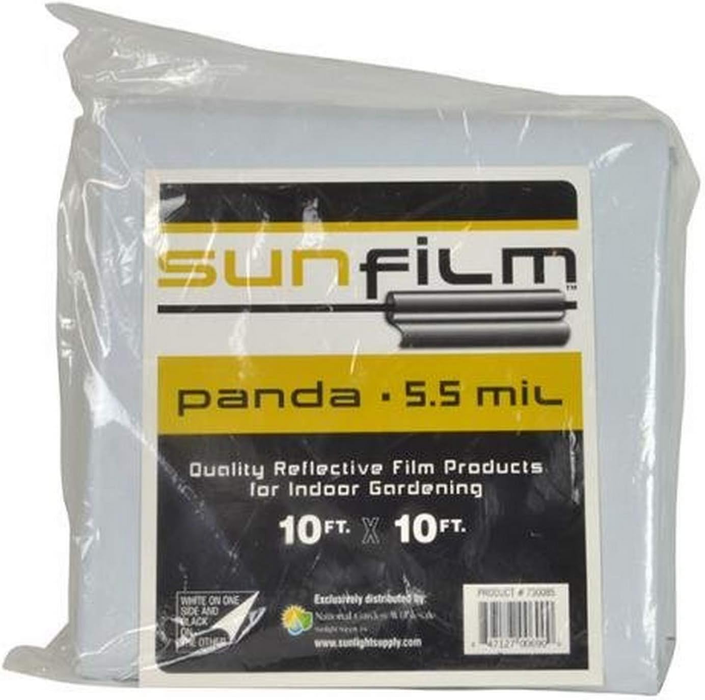 Sunfilm 730085 Poly Sheeting, 10', Brown/A