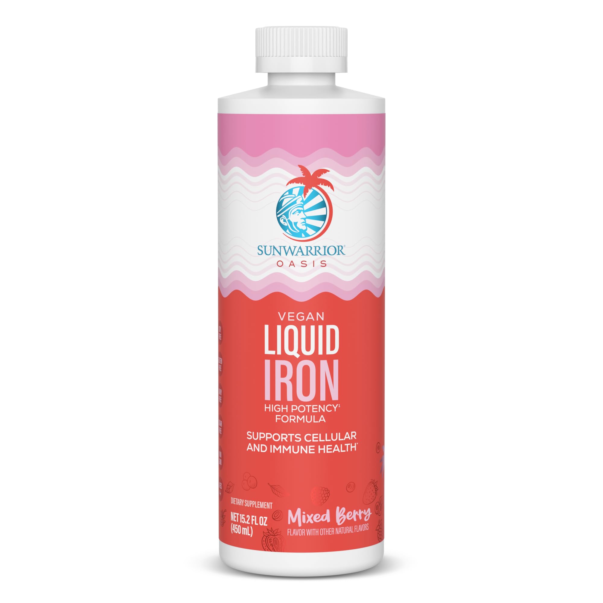 Vegan Liquid Iron (Mixed Berry)