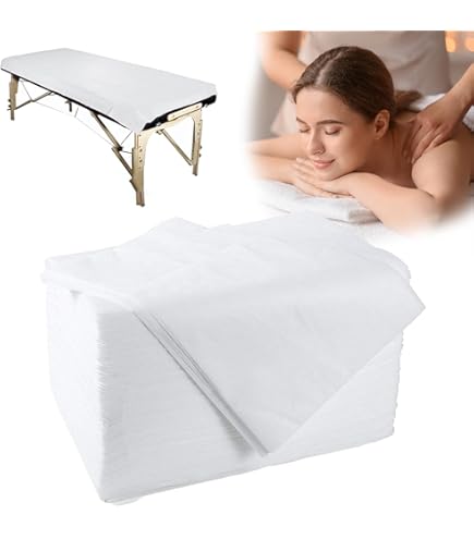 Massage Bed Cover - 50 Sheets Per Roll, 32 X 75 Inches Non-woven Disposable Material - Ideal For Spa, Massage Table, Tattoo, Waxing Table - No Crinkle - View #12