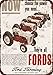Custom Kraze 1955 Ford Farming Tractors Reproduction Metal Sign 8 x 12 primary