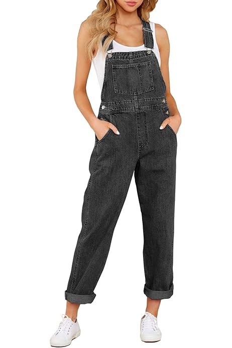 Mono Vaquero Para Mujer Overol De Mezclilla CAIYLAI Para Mujer