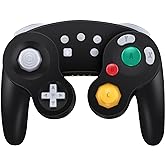 DTCGBIN Wireless Controller for Nintendo Switch/PC/Steam,One-Button Wake Up, 4-Level Vibration,6-Axis Gyro Motion, Turbo &amp; Auto Turbo - Black