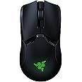 Razer Viper Ultimate Lightweight Wireless Gaming Mouse: Fastest Gaming Switches - 20K DPI Optical Sensor - Chroma Lighting - 8 Programmable Buttons - 70 Hr Battery - Classic Black