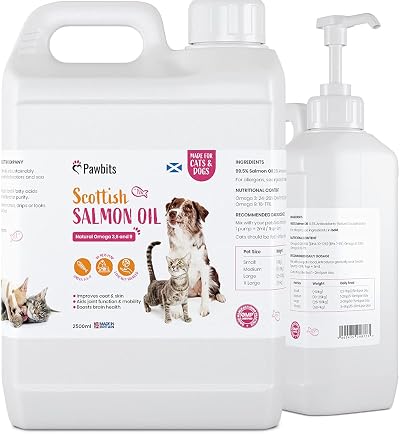 Pawbits 2.5 Litre Scottish Salmon Oil For Cats & Dogs