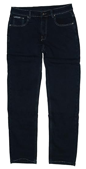 m.g.fashion Herren Thermo Stretch Jeans Hose bis Übergrösse, gefüttert