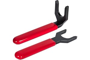 Danti 13260 Fuel Line Disconnect Tool Set for Cummins ISB and ISX Engines, Straight and Bent Wrench
