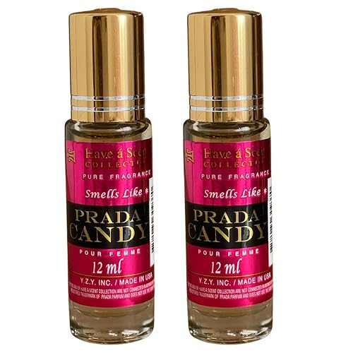 Fragrance Perfume smell like Prada Candy W 12ml (Pack of 2) in