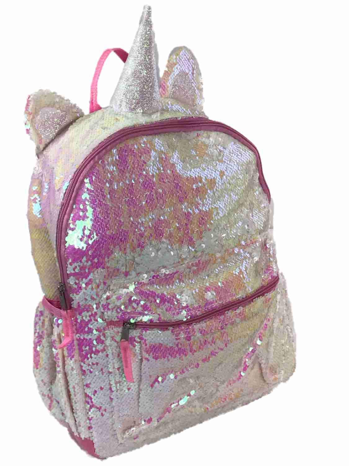 Unicorn 2 way sequins critter backpack Clearance