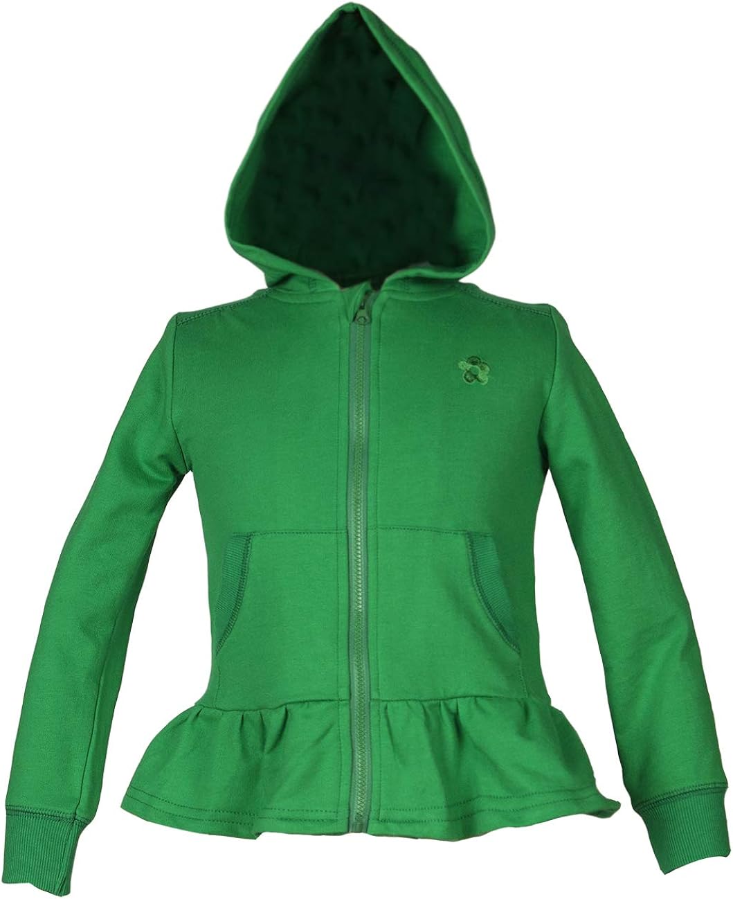 girls green hoodie