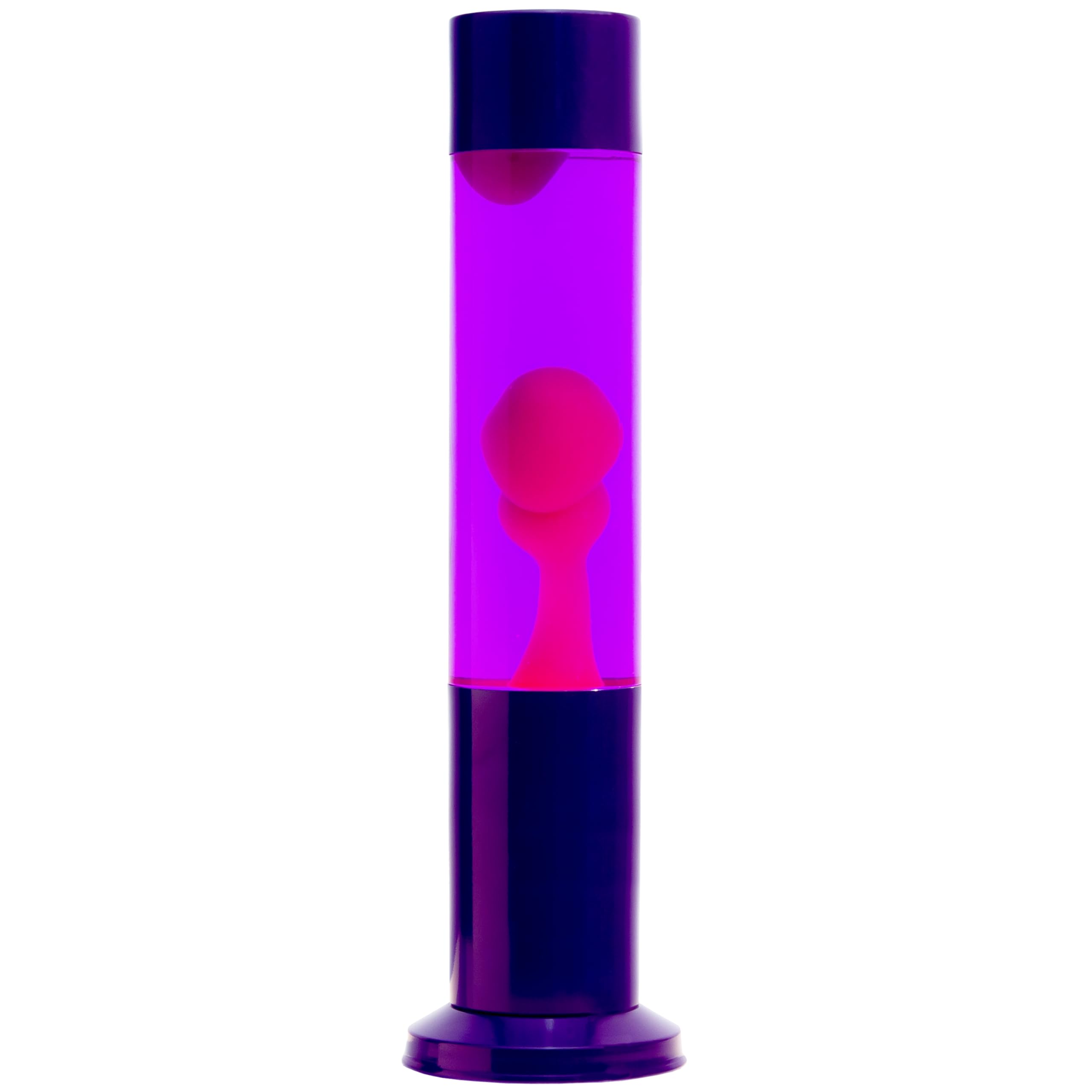 Nova Colour 15" Sensory Relaxing Lamp (Purple) with Purple Liquid Pink Wax