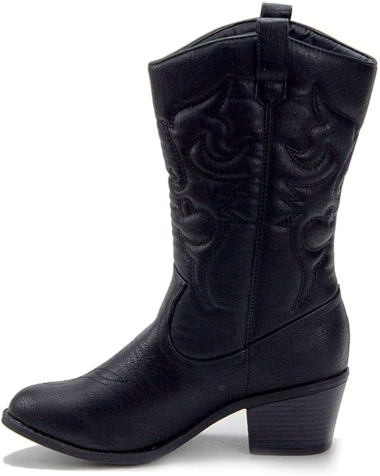 Jazam%C3%A9 Stitched Western Cowgirl Black_5 5