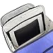 Delsey Luggage Cruise Lite Soft, Underseat Carry On Luggage, Rolling Laptop Bag, Blue