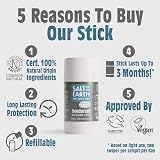 Salt Of The Earth Vetiver & Citrus Natural Deodorant Stick 84g UK Made view 2