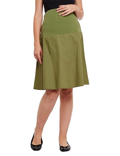 Women's Cotton Maternity Skirt