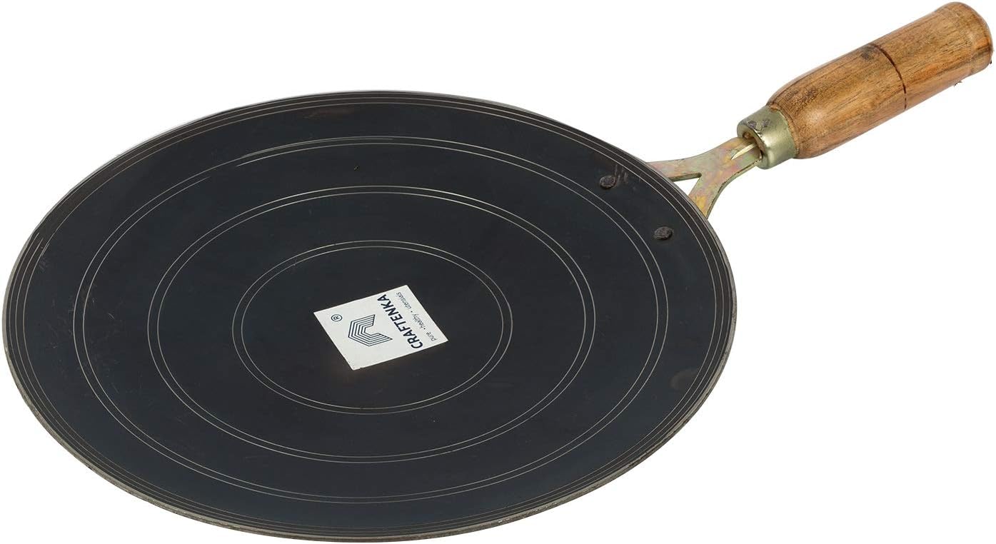 Buy Craftenka Traditional Iron Tawa for Roti/Chapathi/Paratha/Fulka