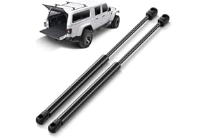 ARANA Rear Window Struts for Jeep Wrangler TJ 1997-2006, AVM 16403 Rear Back Glass Shocks Lift Supports Fits Wrangler with Hard Top, Replacement OEM 55076310AD 55076310AB, 2 Pcs