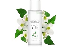 Heartleaf 77% Soothing Toner - Houttuynia Cordata Extract Facial Toner for Sensitive Skin, Pore Care & Oil Control, Calming, 