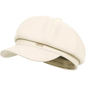 Heyjoin Women's French Octagonal Beret Newsboy Cap Outdoor Painter Hats | Vintage Style Beret