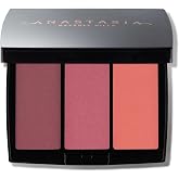 Anastasia Beverly Hills Blush Trio - Essential High-Pigment Blush Compact, Seamlessly Blendable Powder Formula for Sculpting and Brightening Cheeks