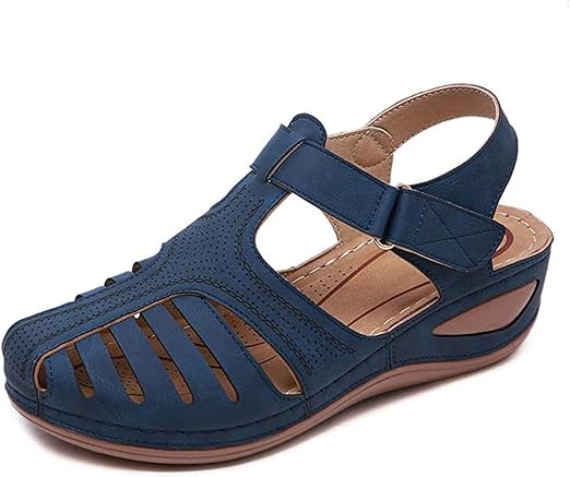 amazon wide fit wedge sandals
