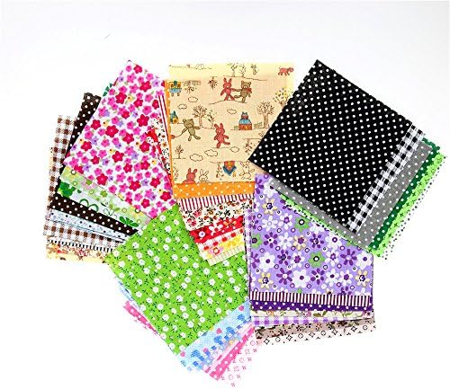 moodcome 30 pieces/lot 10cmx10cm charm pack cotton fabric patchwork bundle fabrics tilda cloth sewing DIY tecido quilting