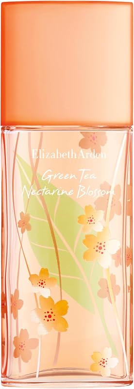 - Green Tea Nectarine Blossom - Eau de Toilette per Donna, Rinfrescante Effervescente e Seducente, Fragranza Fresca e Fruttata - 100 ml