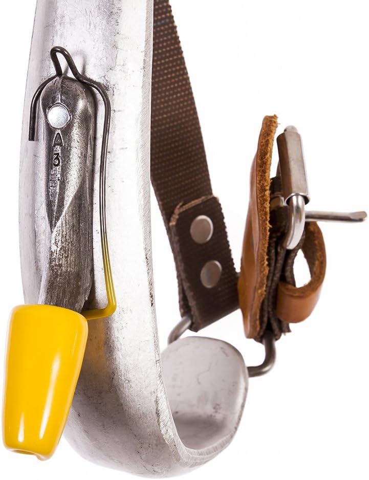 Gaff Guard, Yellow, For Climbers with Replaceable Gaffs, Pair