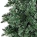 Best Choice Products 6ft Pre-Lit Hinged Fir Artificial Pencil Christmas Tree w/ 250 Warm White Lights, Foldable Stand, Green