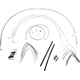 Burly Brand Braided Stainless 16&Prime;, Ape Hanger Cable/Brake/Wiring Kit B30-1054