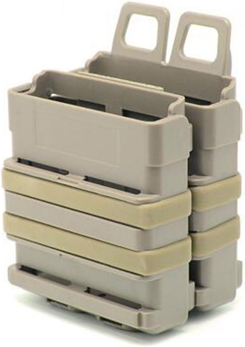 OuDos New FAST DOUBLE Magazine Holster Pouch Set MOLLE SYSTEM(DE)，FMA Fastmag, 5.56mm