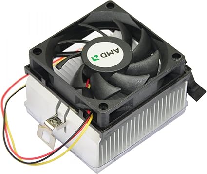 Amazon.com: EarlyBirdSavings CPU Cooler DC Fan Heatsink Cooling for Computer  3p Pin For AMD Socket A/462/370: Computers & Accessories