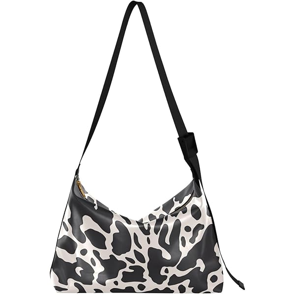 Amazon.com: CZXW Cow Texture Crossbody Bag Hobo Handbag Purse