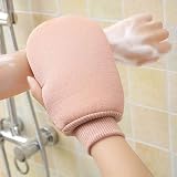 Omenluck Rubbing Shower Towel Bath Exfoliating Scrubber Strong Mud Removal Back view 4