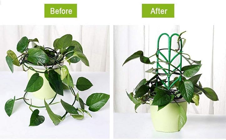 Uyuke 3PCS DIY Garden Trellis Climbing Plants Support Plastic ...
